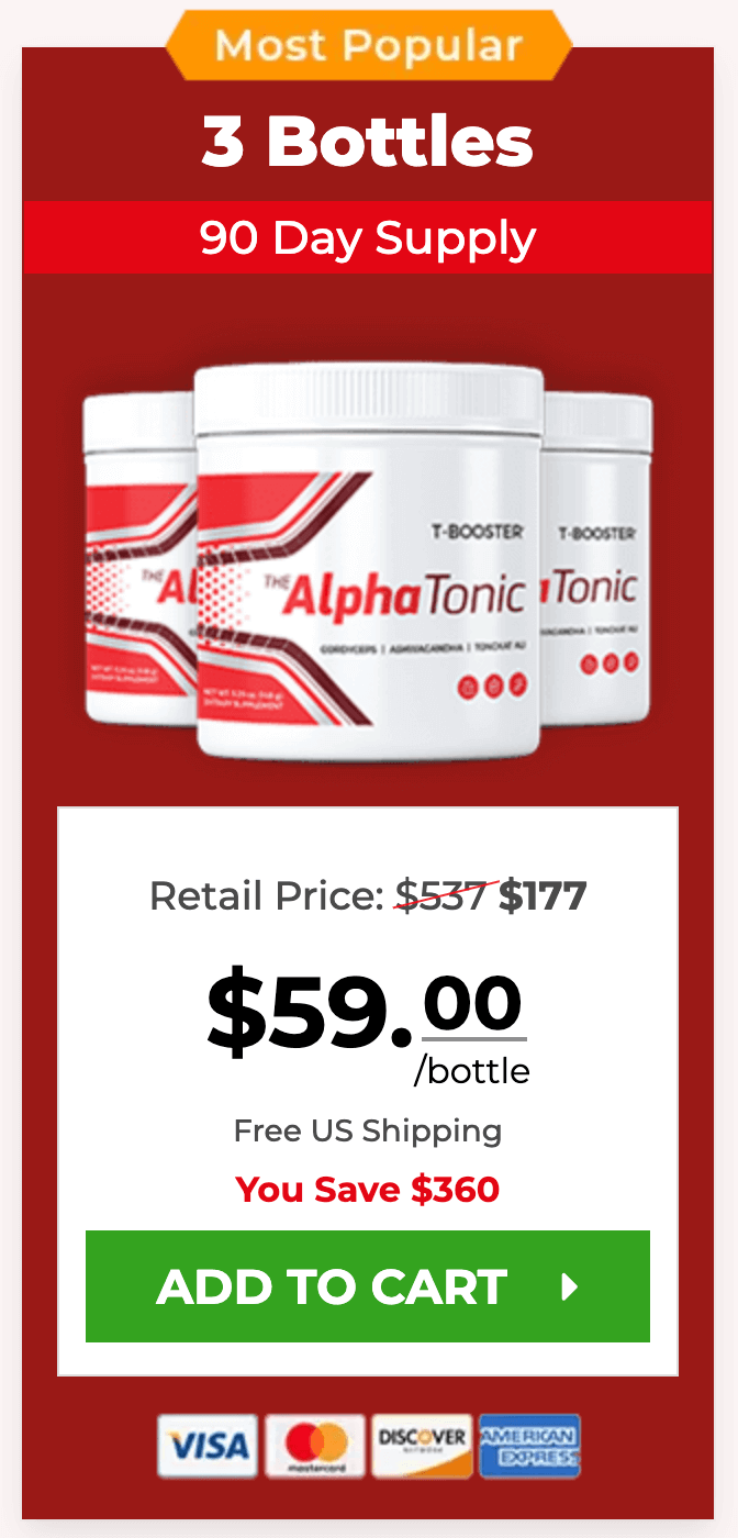 Alpha Tonic 6 Bottles