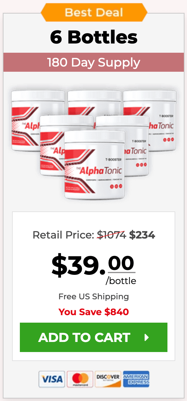 Alpha Tonic 3 Bottles